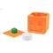 Halloween Set, Light Up Mini Cube Jack-O-Lantern 79 Pieces with LED Light
